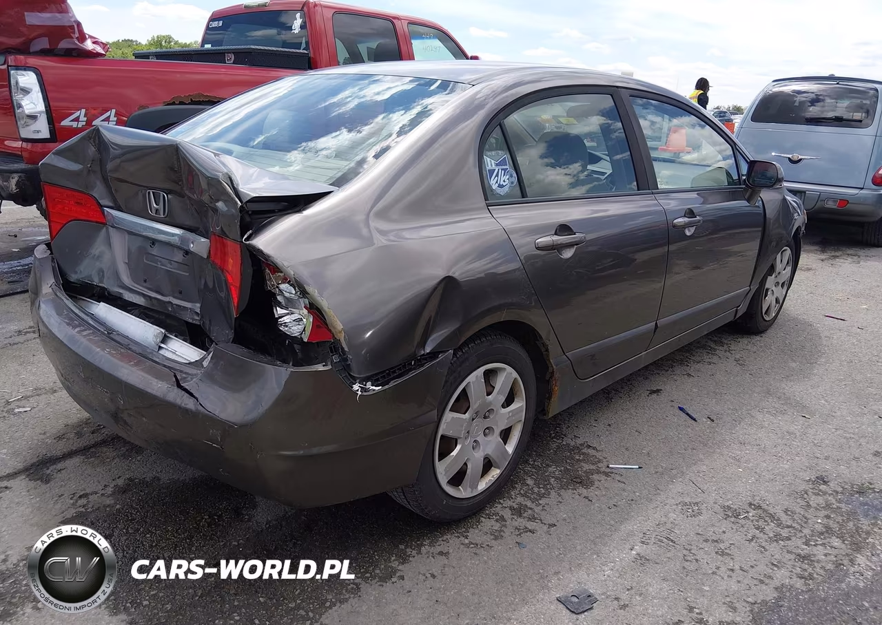 2009 Honda Civic Lx VIN:19XFA16509E038347 - 4