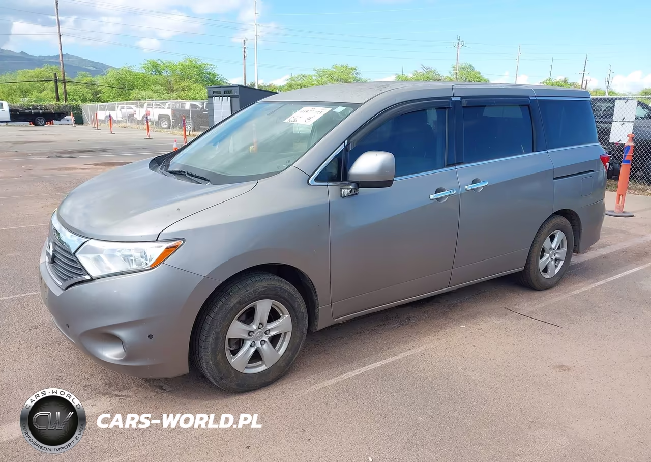 2012 Nissan Quest S VIN:JN8AE2KP0C9033337 - 2