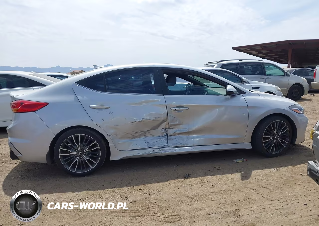 2018 Hyundai Elantra Sport VIN:KMHD04LB7JU704482 - 13