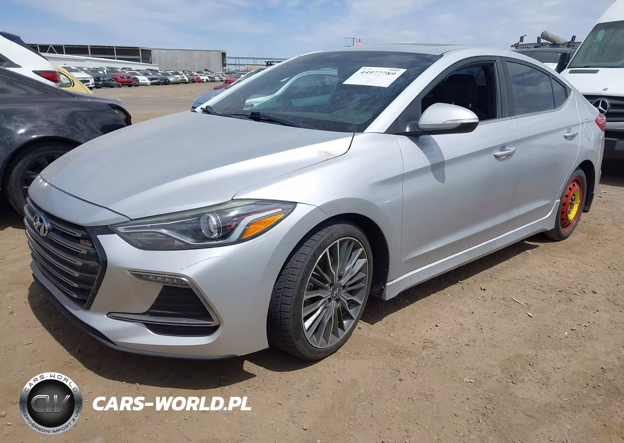 2018 Hyundai Elantra Sport VIN:KMHD04LB7JU704482 - 2