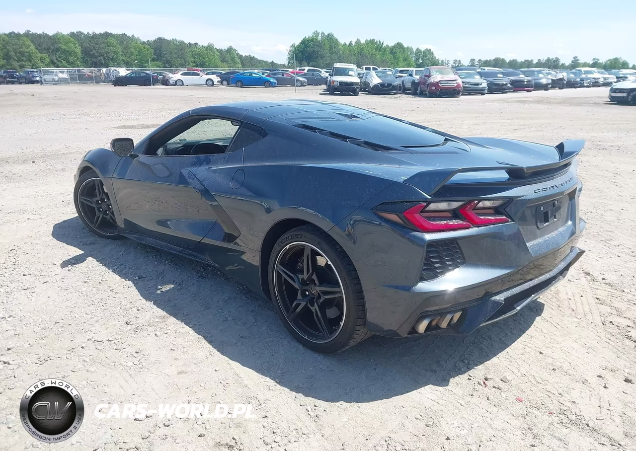2020 Chevrolet Corvette Stingray Rwd 2Lt VIN:1G1Y72D42L5109969 - 3