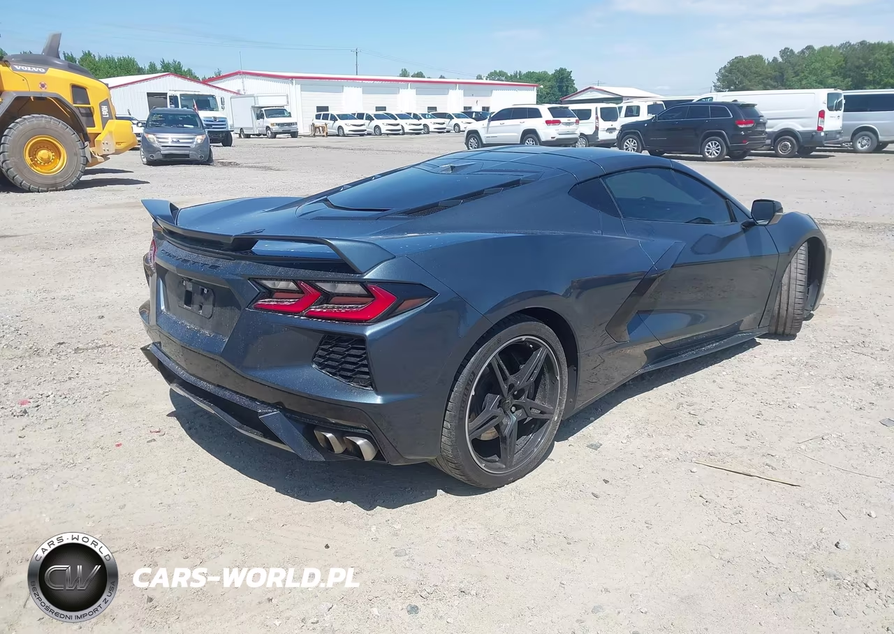 2020 Chevrolet Corvette Stingray Rwd 2Lt VIN:1G1Y72D42L5109969 - 4