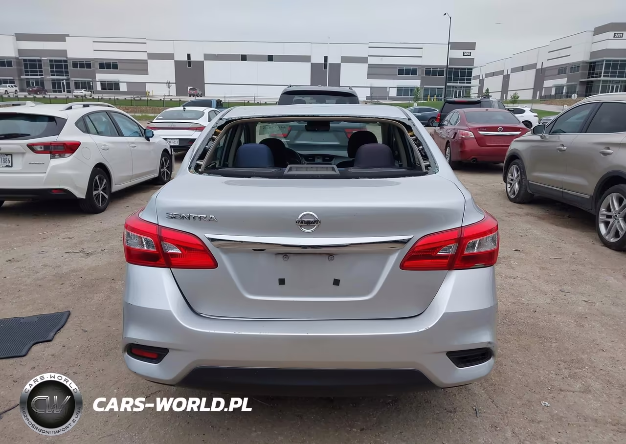 2019 Nissan Sentra S VIN:3N1AB7AP6KY211637 - 16