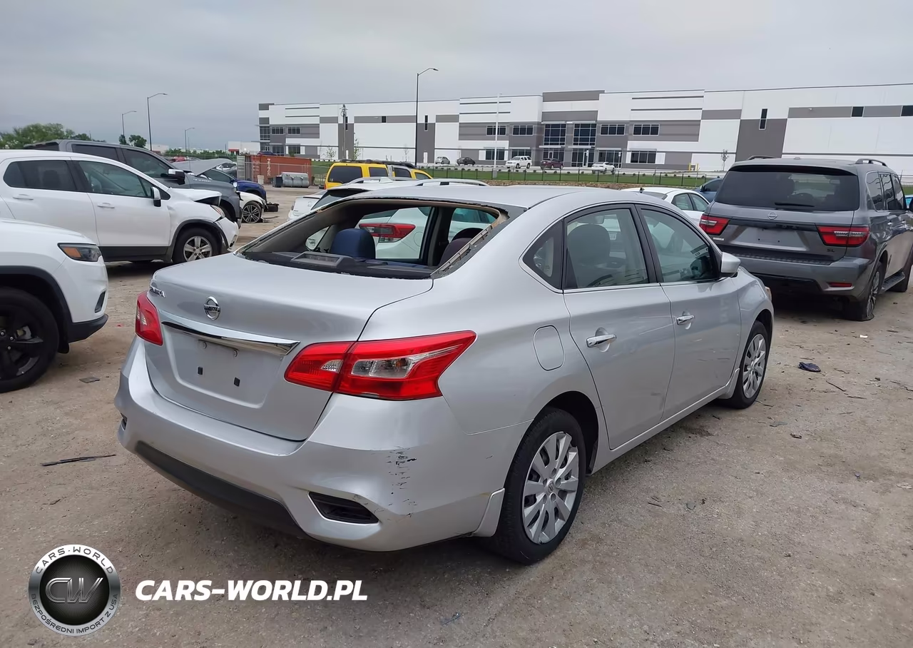 2019 Nissan Sentra S VIN:3N1AB7AP6KY211637 - 4