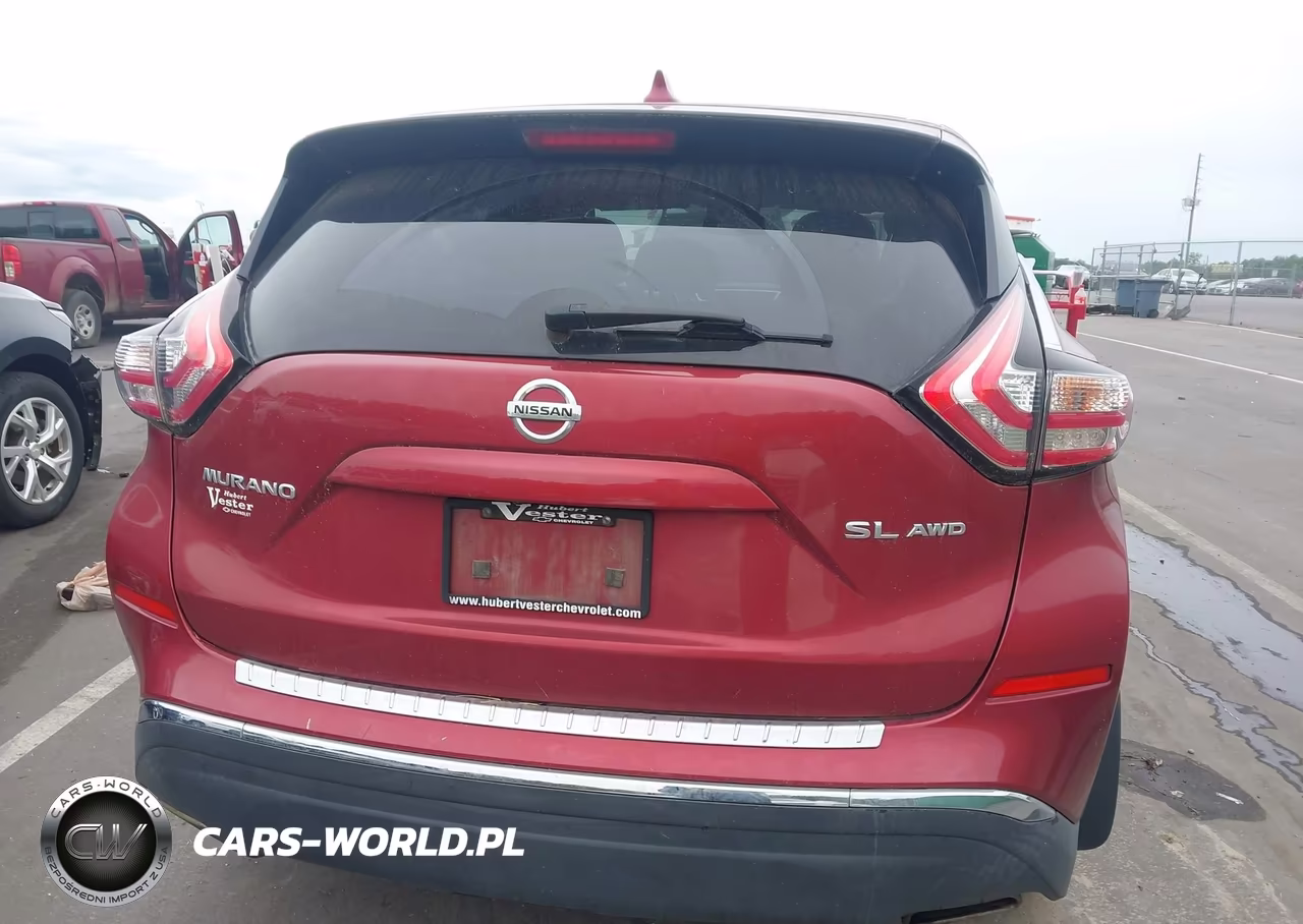 2017 Nissan Murano Sl VIN:5N1AZ2MH9HN163620 - 17