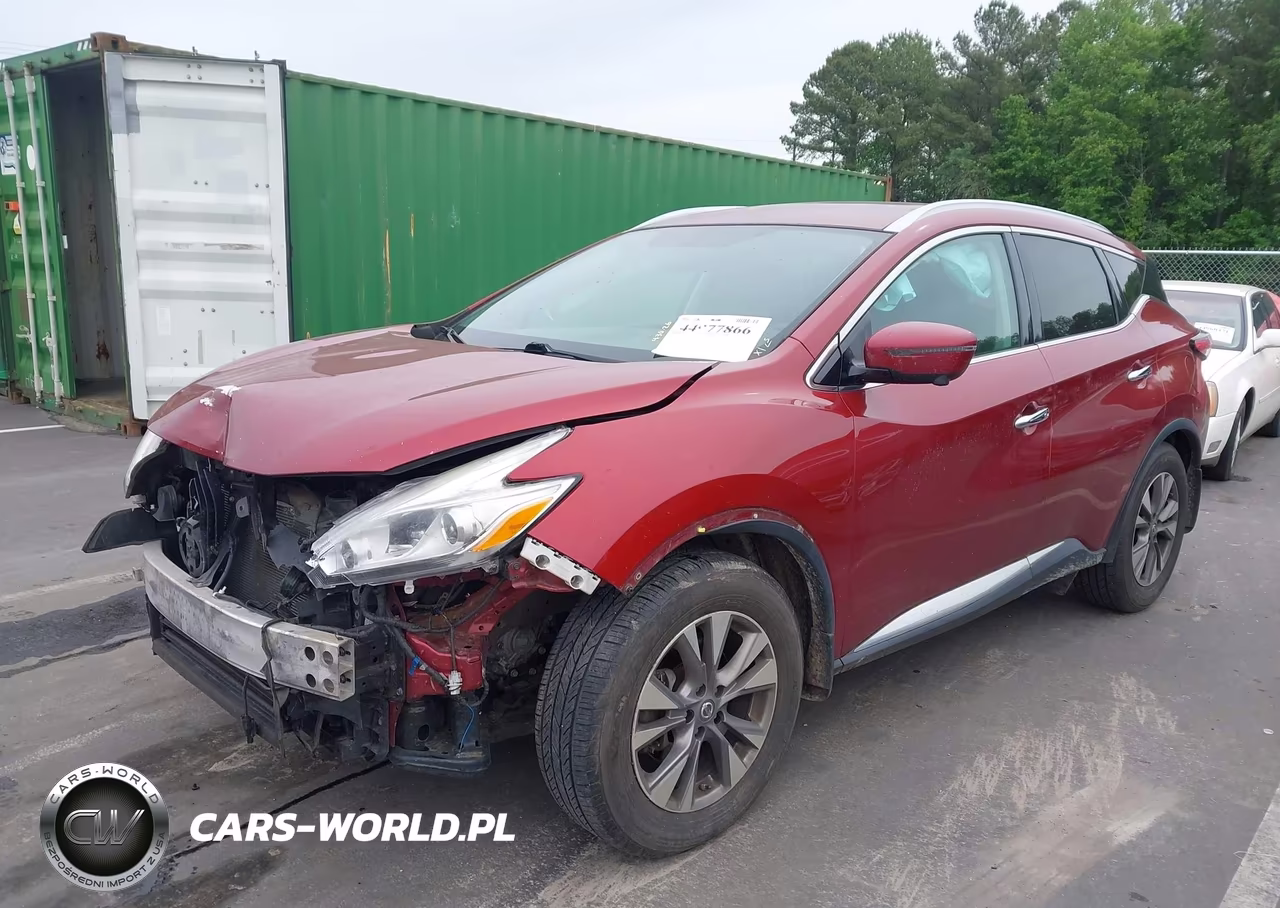 2017 Nissan Murano Sl VIN:5N1AZ2MH9HN163620 - 2