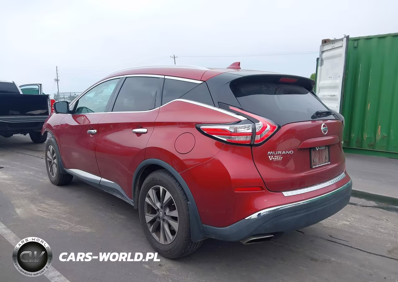 2017 Nissan Murano Sl VIN:5N1AZ2MH9HN163620 - 3