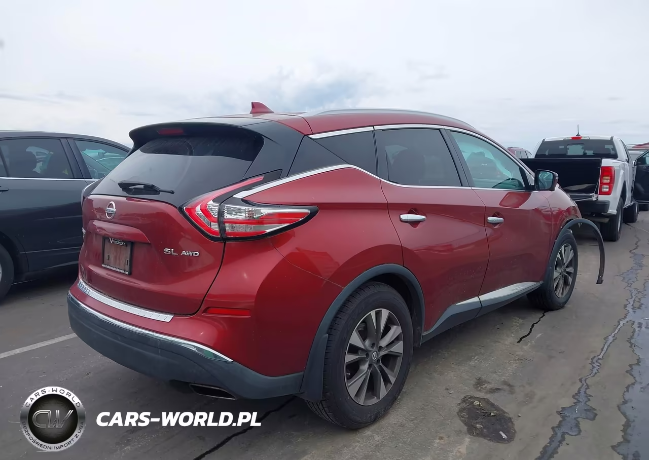 2017 Nissan Murano Sl VIN:5N1AZ2MH9HN163620 - 4