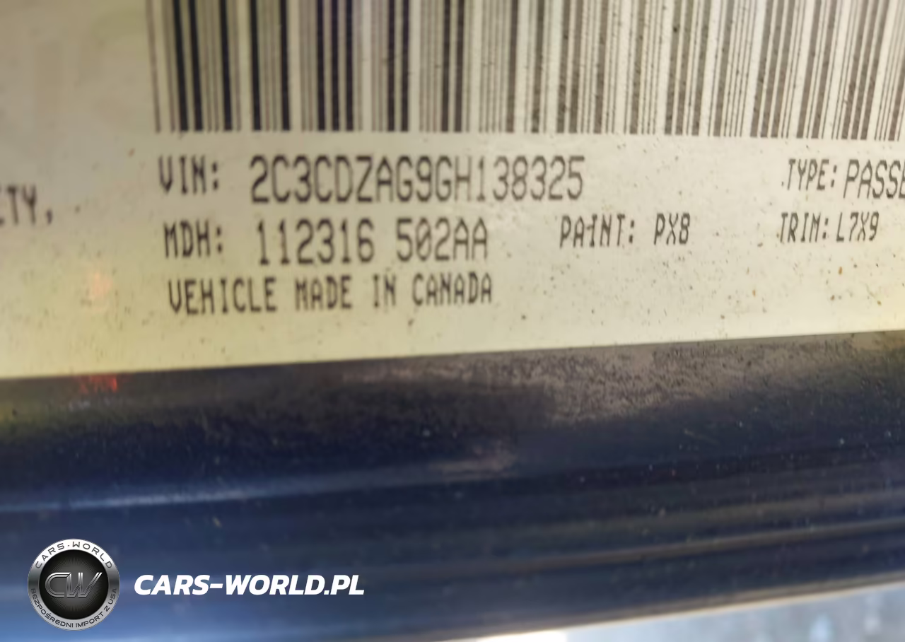 2016 Dodge Challenger Sxt VIN:2C3CDZAG9GH138325 - 9