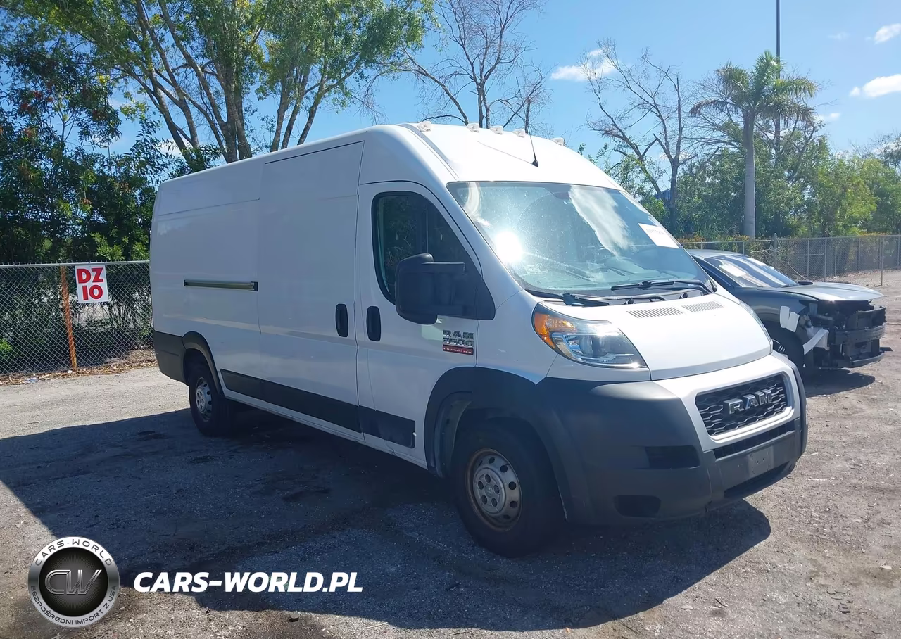 2020 Ram Promaster 3500 Cargo Van High Roof 159 Wb Ext – zdjęcie 1 z 12