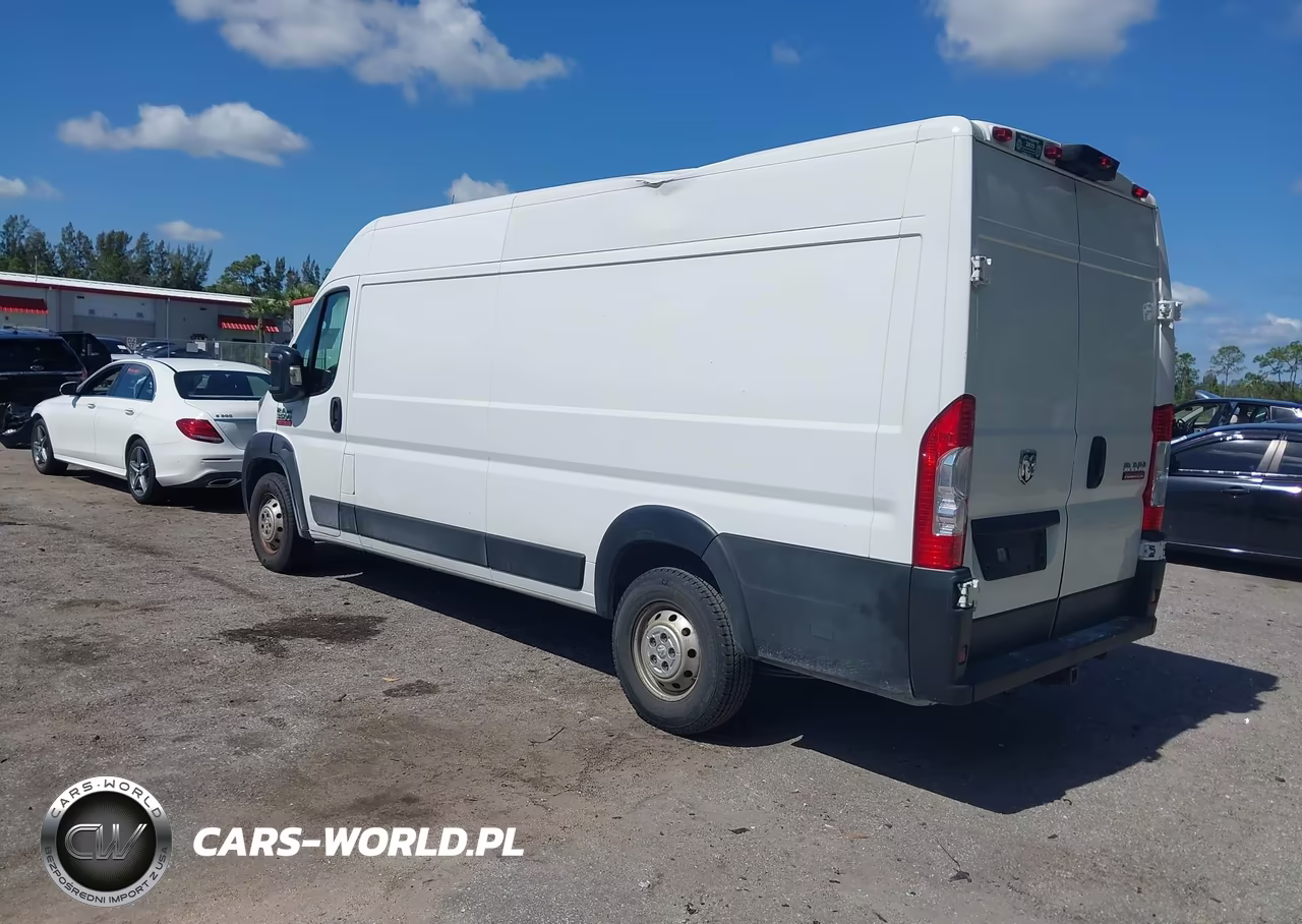 2020 Ram Promaster 3500 Cargo Van High Roof 159 Wb Ext VIN:3C6URVJG9LE102013 - 3