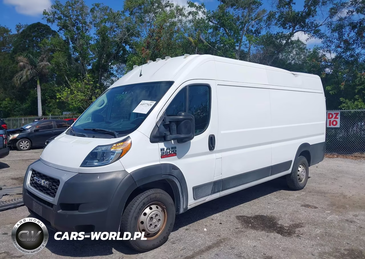 2020 Ram Promaster 3500 Cargo Van High Roof 159 Wb Ext VIN:3C6URVJG9LE102013 - 6