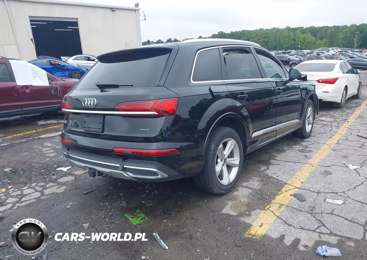 2021 Audi Q7 Premium 45 Tfsi Quattro Tiptronic VIN:WA1AJBF71MD033356 - 4