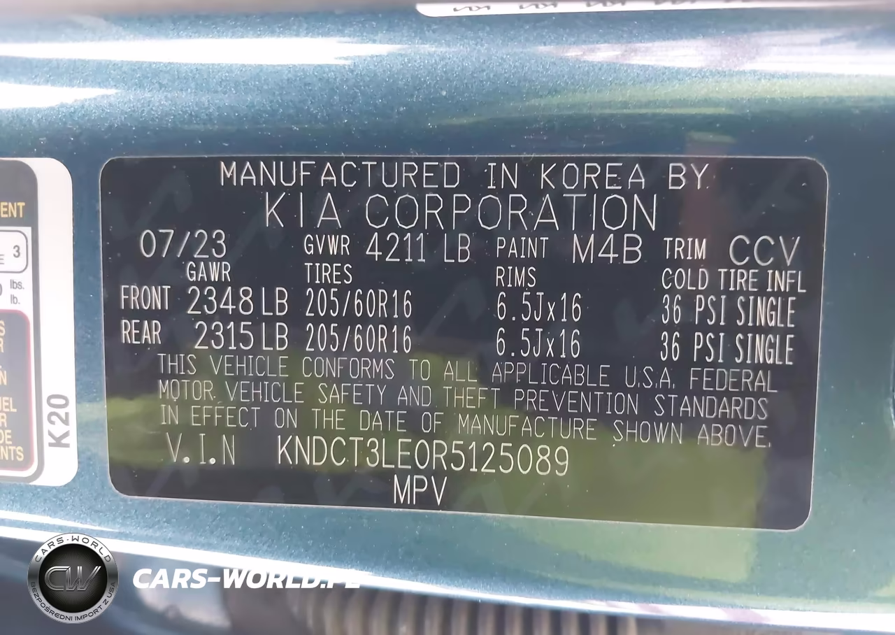 2024 Kia Niro Sx VIN:KNDCT3LE0R5125089 - 9