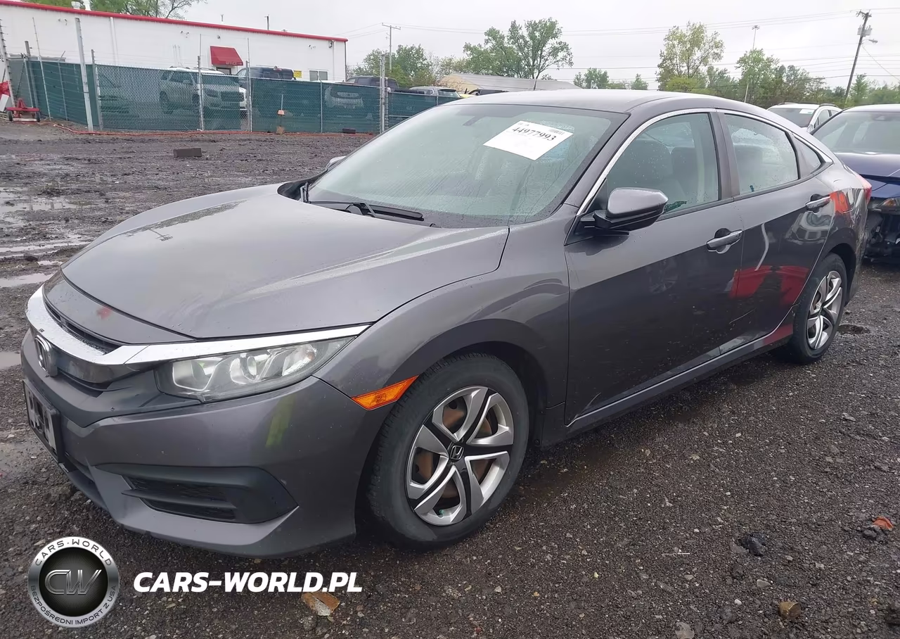 2016 Honda Civic Lx VIN:19XFC2F50GE040984 - 2