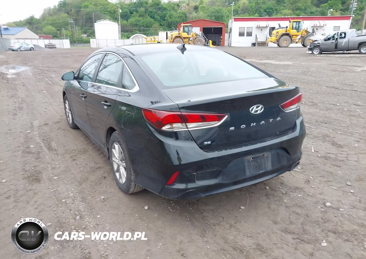 2018 Hyundai Sonata Se VIN:5NPE24AF8JH603132 - 3