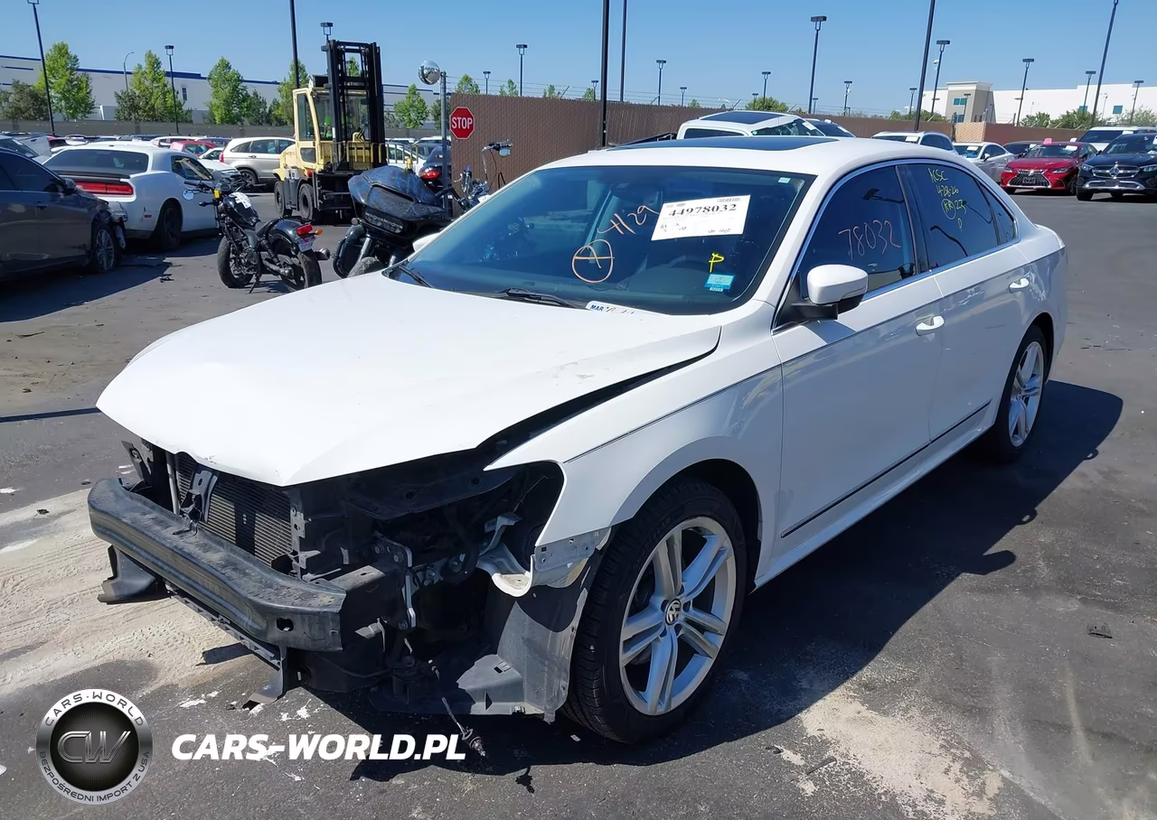 2014 Volkswagen Passat 2.0L Tdi Se VIN:1VWBN7A3XEC094046 - 15