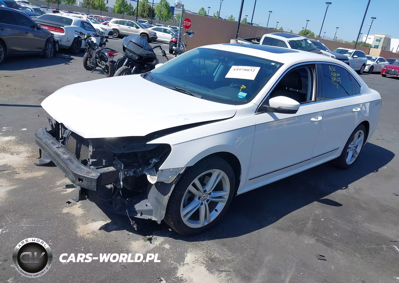 2014 Volkswagen Passat 2.0L Tdi Se VIN:1VWBN7A3XEC094046 - 2