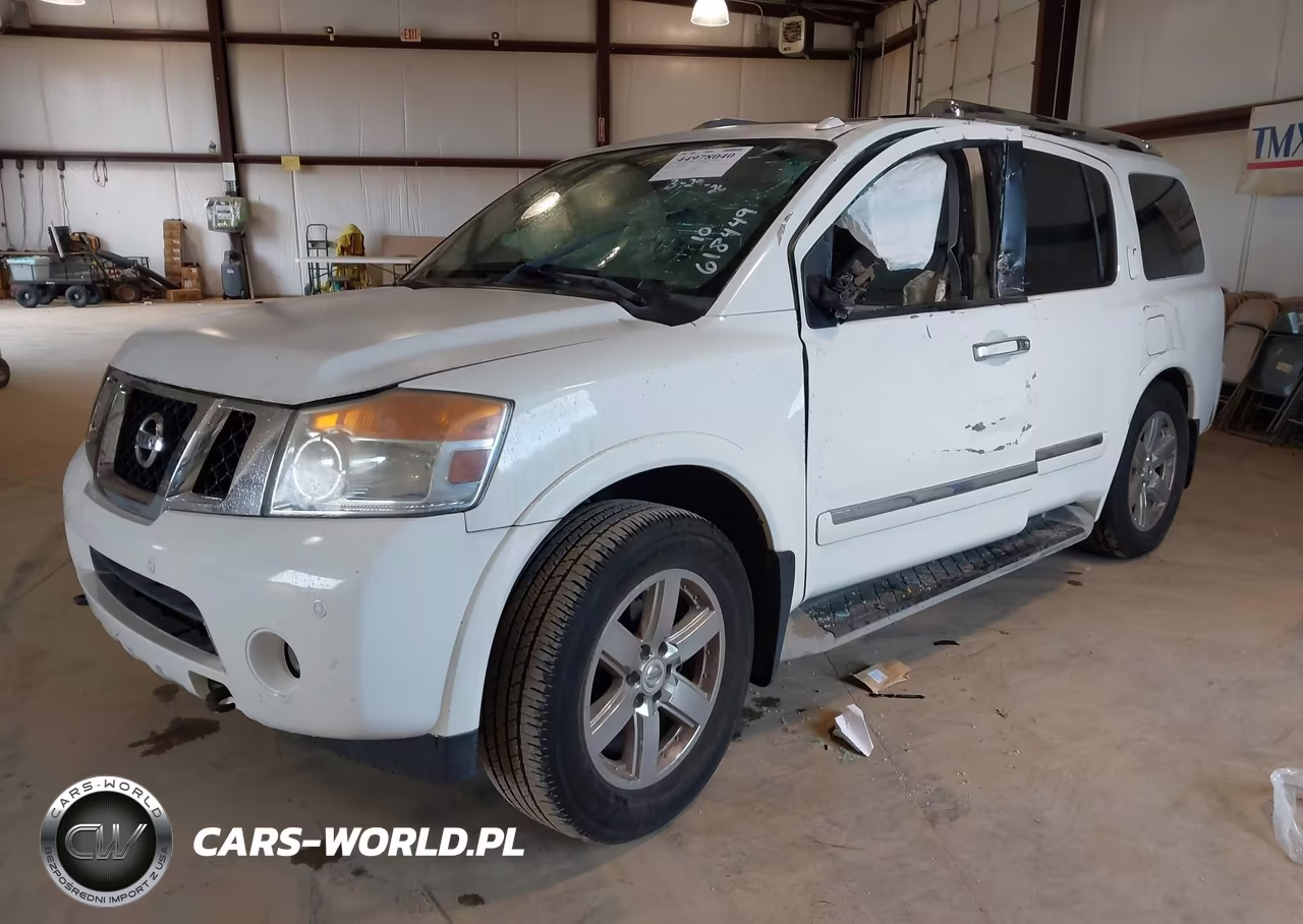 2010 Nissan Armada Platinum VIN:5N1BA0NF7AN618449 - 2