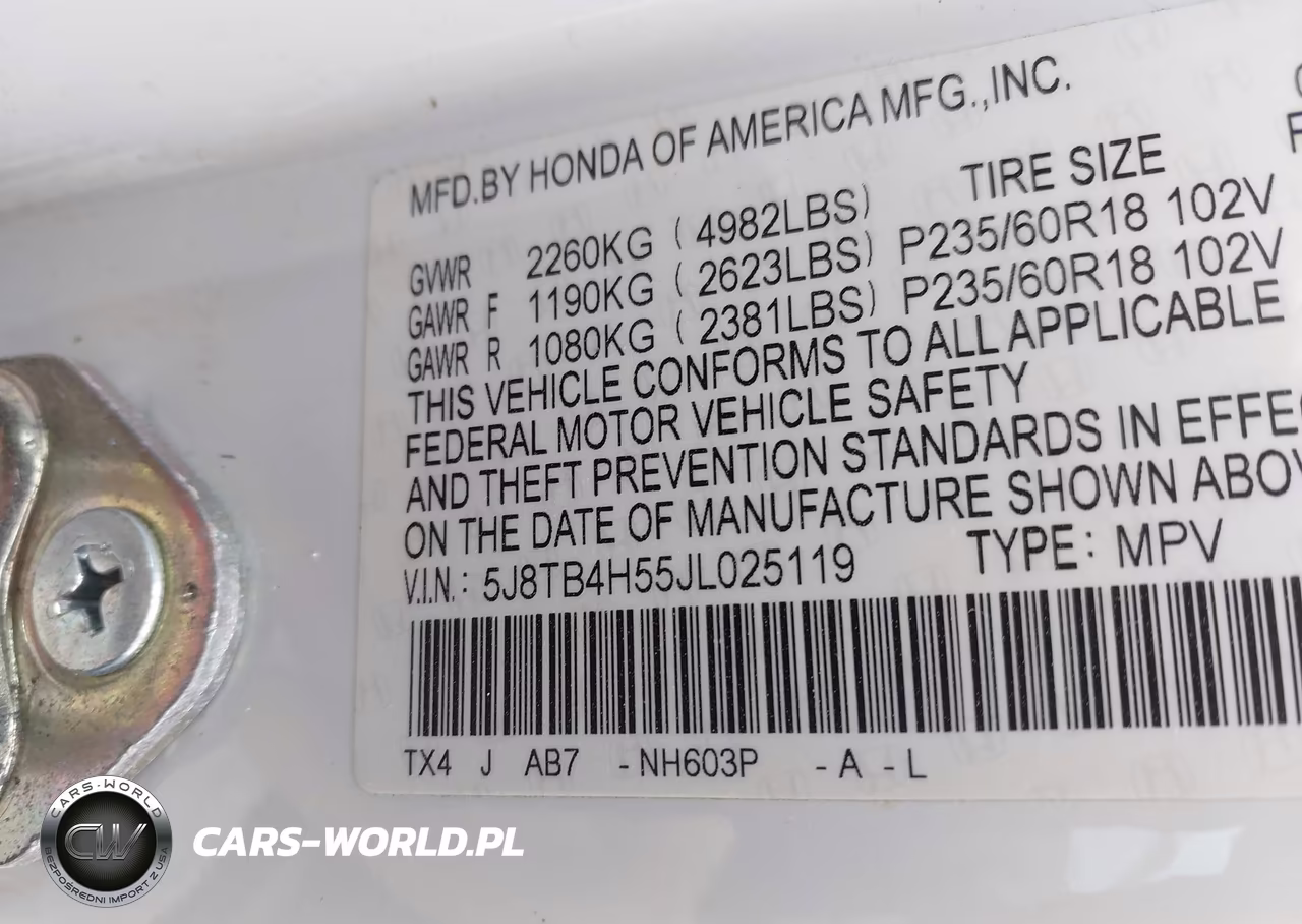 2018 Acura Rdx Technology Acurawatch Plus Packages-Technology Package VIN:5J8TB4H55JL025119 - 9