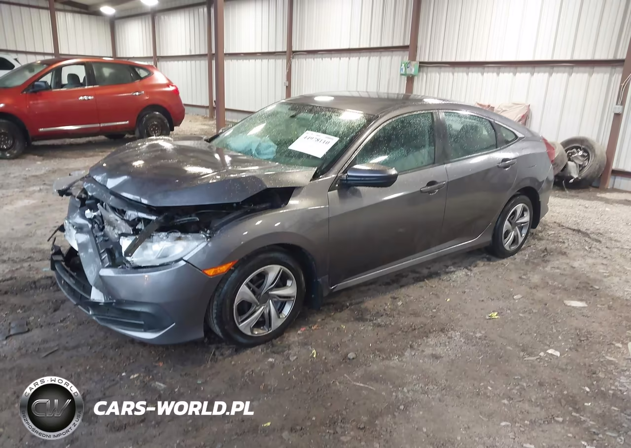 2017 Honda Civic Lx VIN:19XFC2F55HE019694 - 2