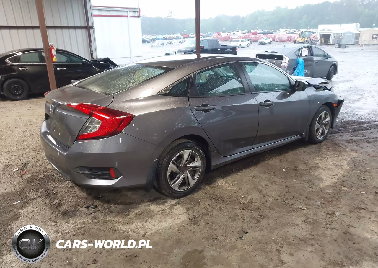 2017 Honda Civic Lx VIN:19XFC2F55HE019694 - 4