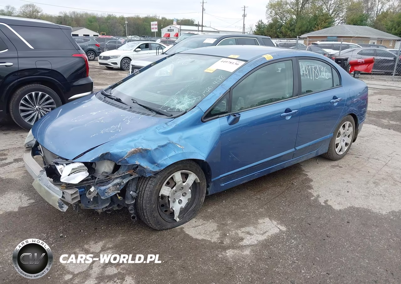 2011 Honda Civic Lx VIN:19XFA1F54BE031679 - 2