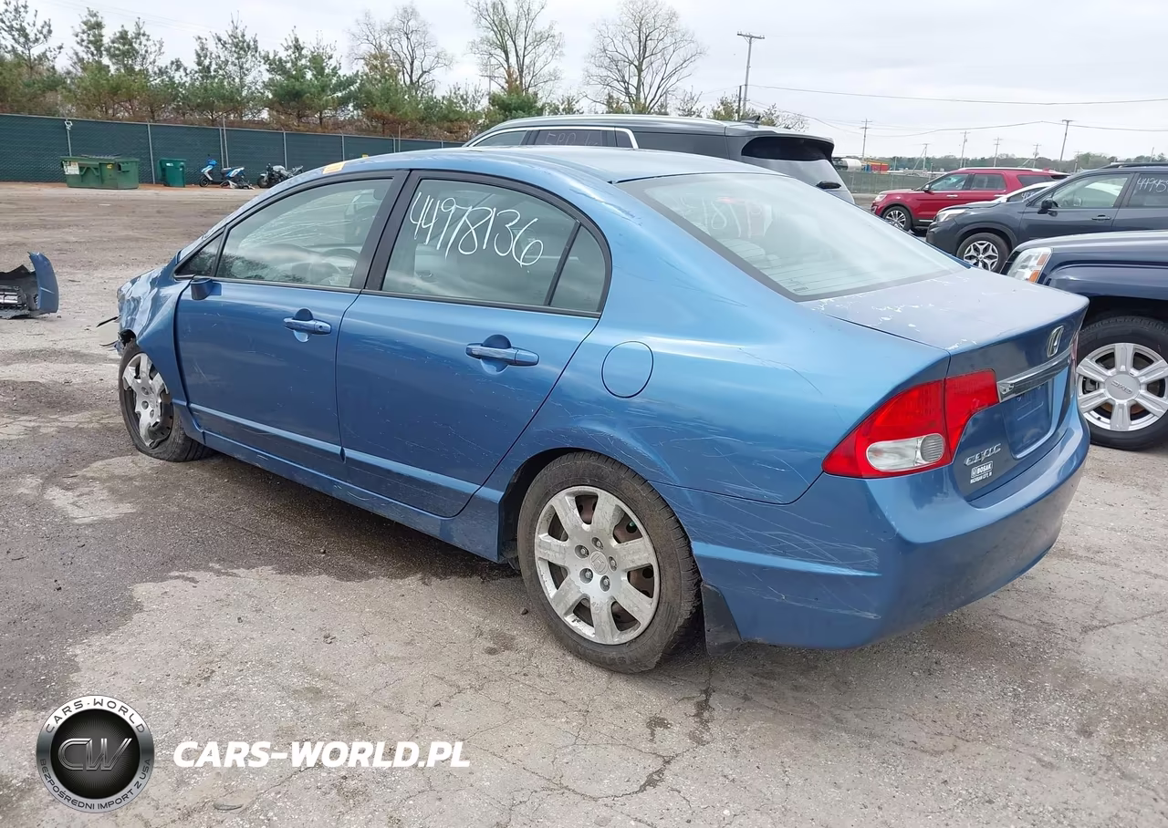 2011 Honda Civic Lx VIN:19XFA1F54BE031679 - 3