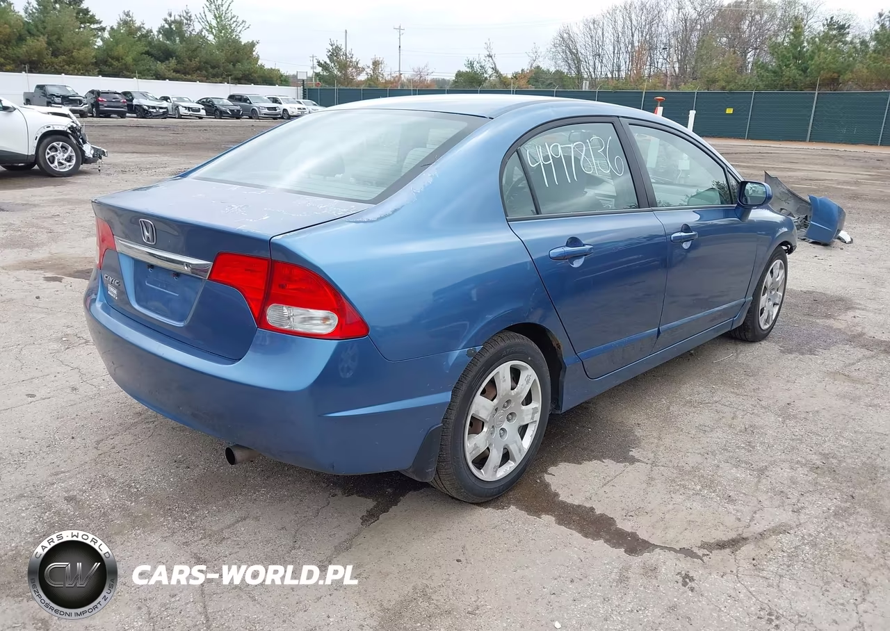 2011 Honda Civic Lx VIN:19XFA1F54BE031679 - 4