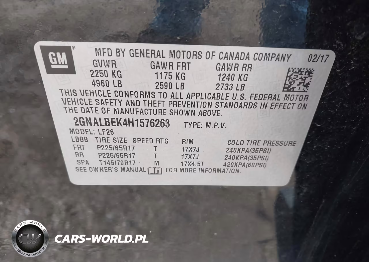 2017 Chevrolet Equinox Ls VIN:2GNALBEK4H1576263 - 9