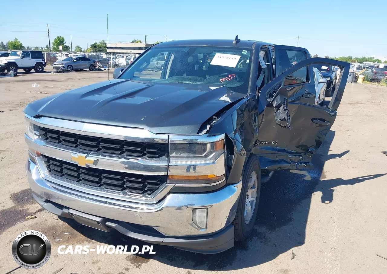 2017 Chevrolet Silverado 1500 1Lt VIN:3GCUCRER0HG402371 - 2