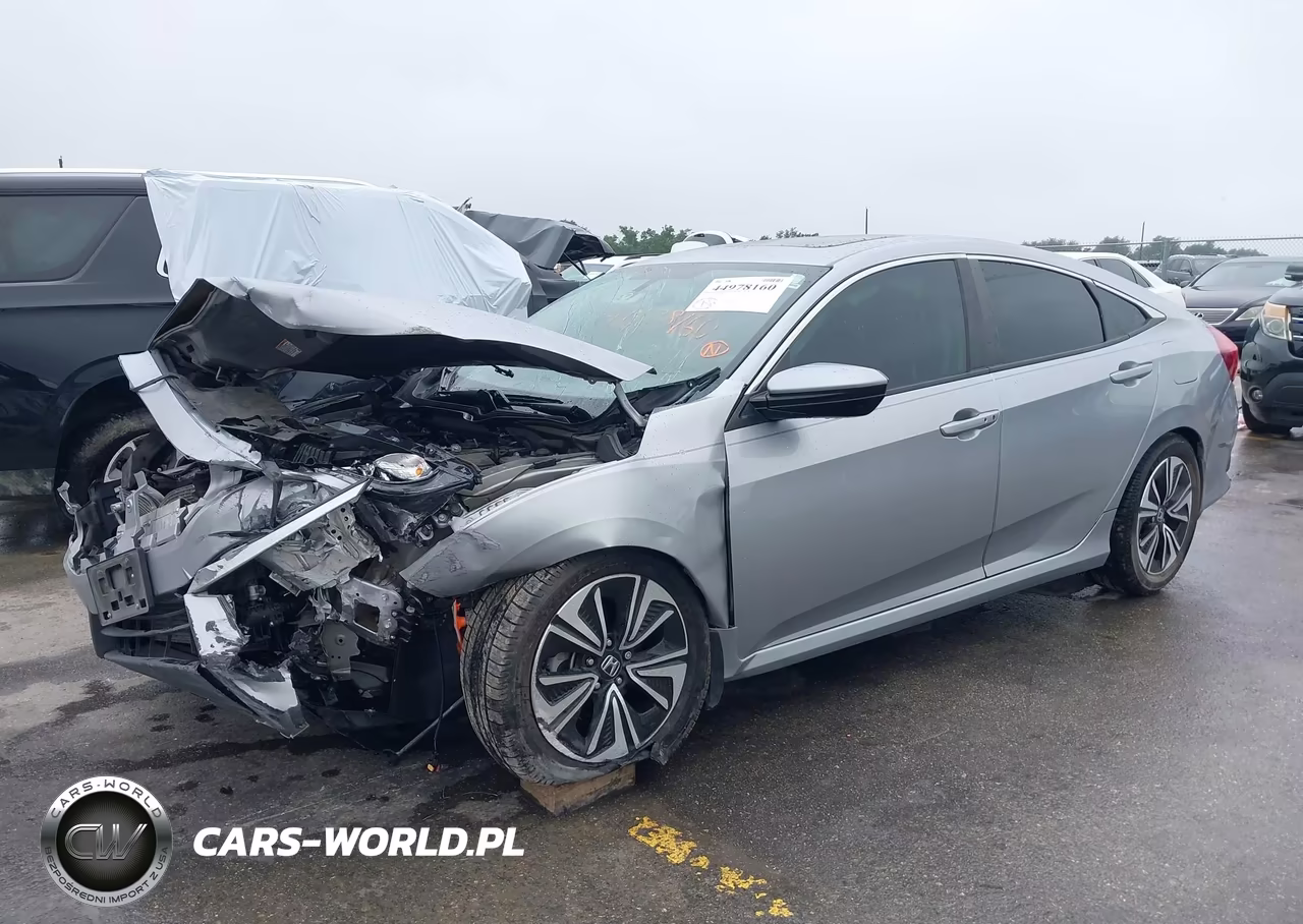 2016 Honda Civic Ex-T VIN:19XFC1F33GE017840 - 2