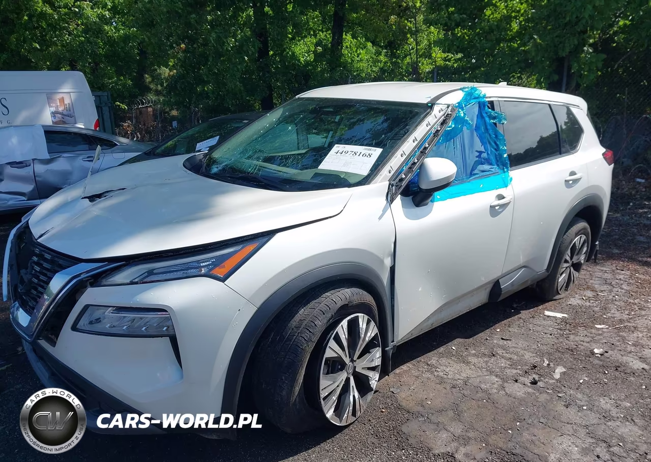 2021 Nissan Rogue Sv Fwd VIN:5N1AT3BA0MC827998 - 2