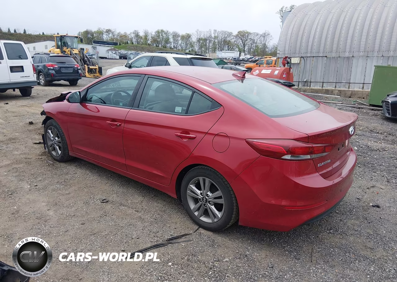 2017 Hyundai Elantra Se VIN:KMHD84LF9HU396253 - 3