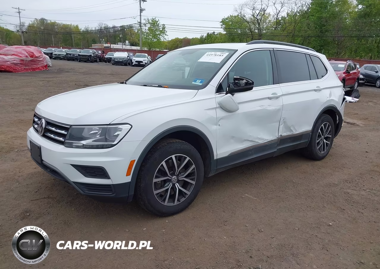 2020 Volkswagen Tiguan 2.0T Se-2.0T Se R-Line Black-2.0T Sel VIN:3VV2B7AX8LM027912 - 2