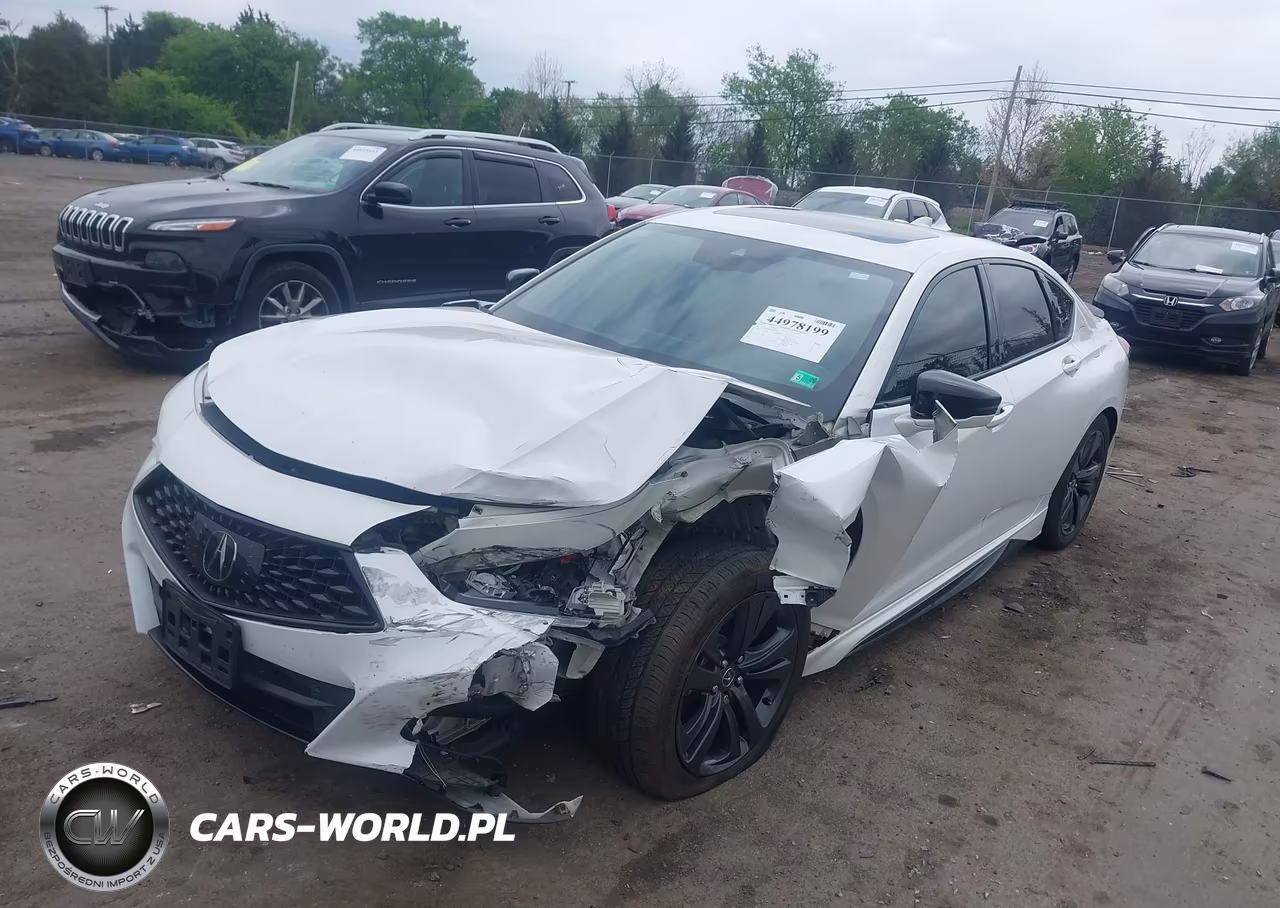 2021 Acura Tlx A-Spec Package VIN:19UUB6F52MA006207 - 2