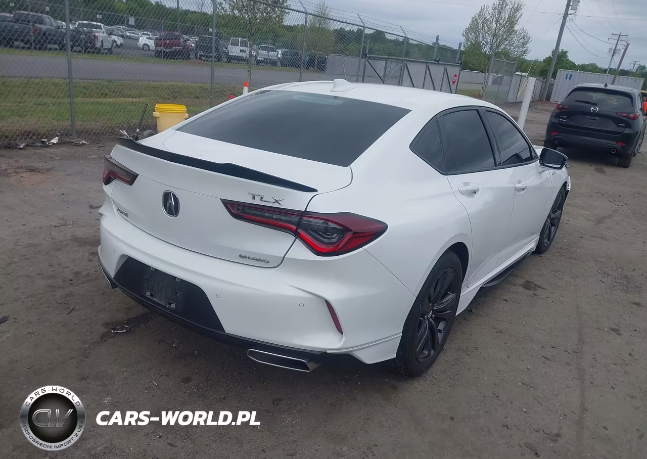 2021 Acura Tlx A-Spec Package VIN:19UUB6F52MA006207 - 4