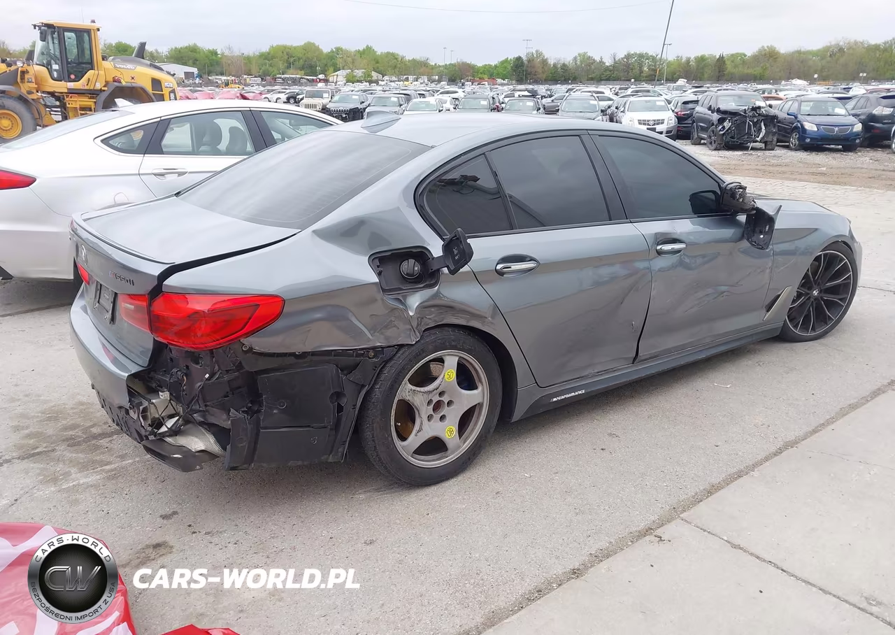 2018 BMW M550I xDrive VIN:WBAJB9C50JB287272 - 4