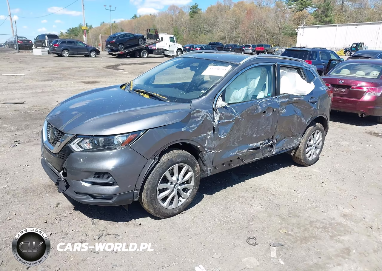 2021 Nissan Rogue Sport Sv Awd Xtronic Cvt VIN:JN1BJ1BW5MW446552 - 2