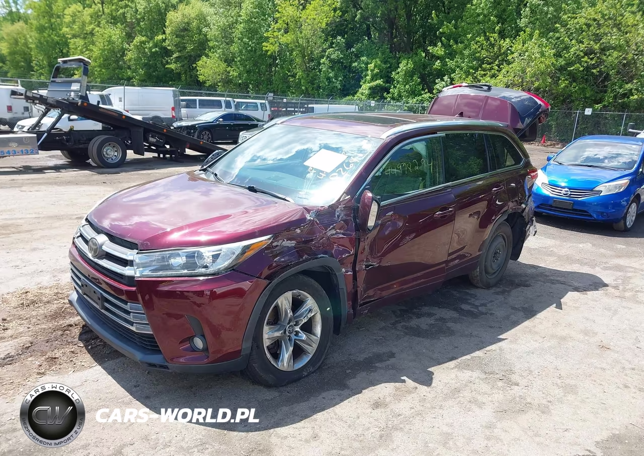 2018 Toyota Highlander Limited VIN:5TDDZRFH4JS838264 - 2