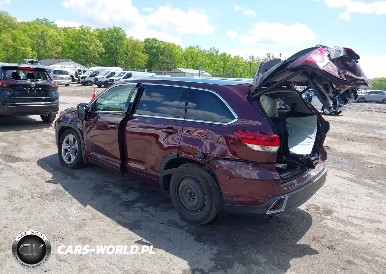 2018 Toyota Highlander Limited VIN:5TDDZRFH4JS838264 - 3