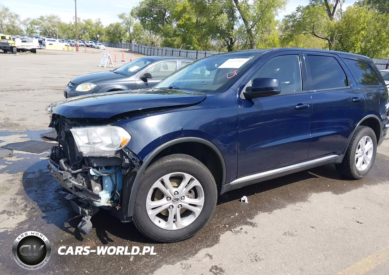 2012 Dodge Durango Sxt VIN:1C4RDJAG0CC212834 - 2