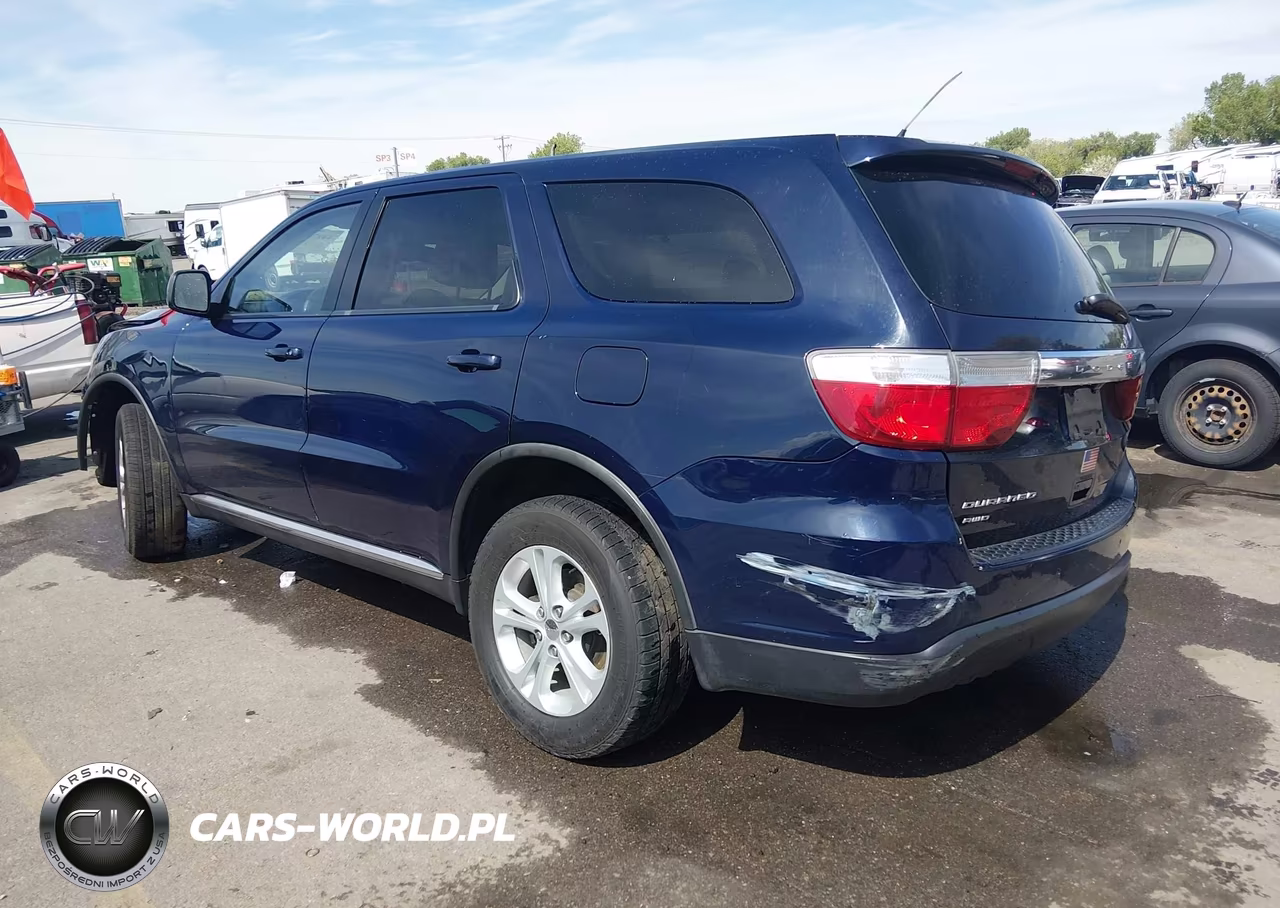 2012 Dodge Durango Sxt VIN:1C4RDJAG0CC212834 - 3