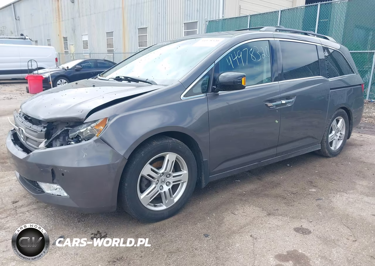 2012 Honda Odyssey Touring-Touring Elite VIN:5FNRL5H90CB071011 - 2