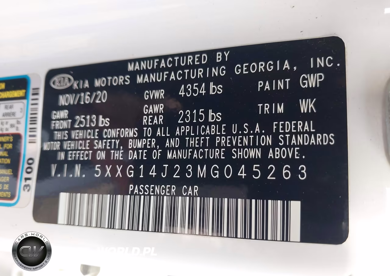 2021 Kia K5 Lxs VIN:5XXG14J23MG045263 - 9