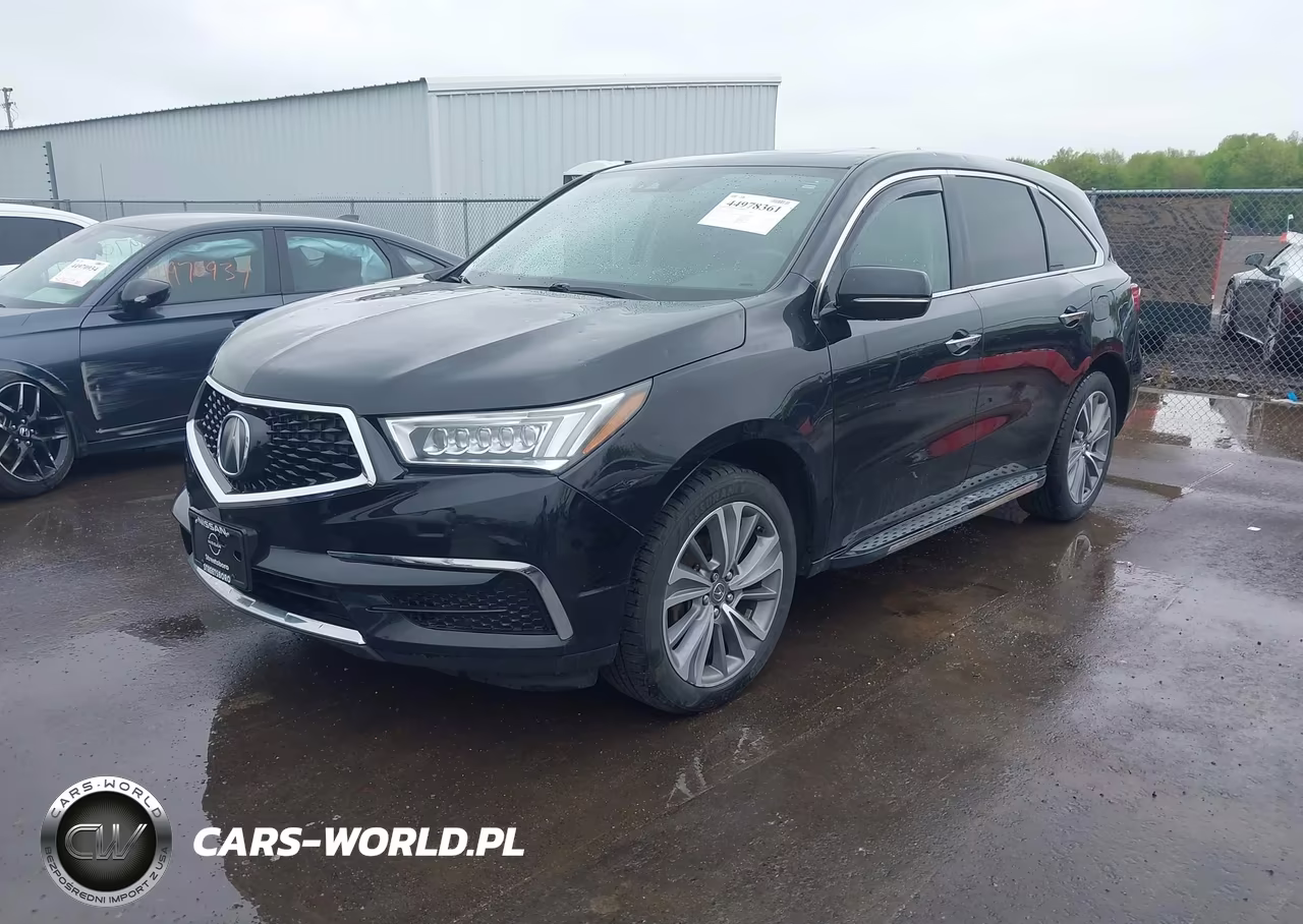 2017 Acura Mdx Technology Package VIN:5J8YD4H54HL000514 - 2