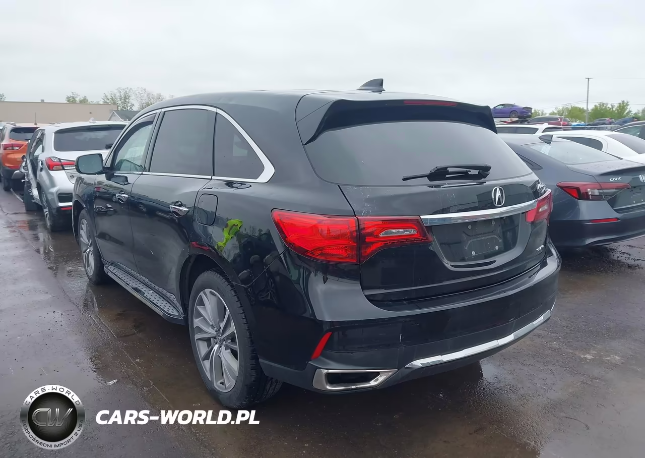 2017 Acura Mdx Technology Package VIN:5J8YD4H54HL000514 - 3