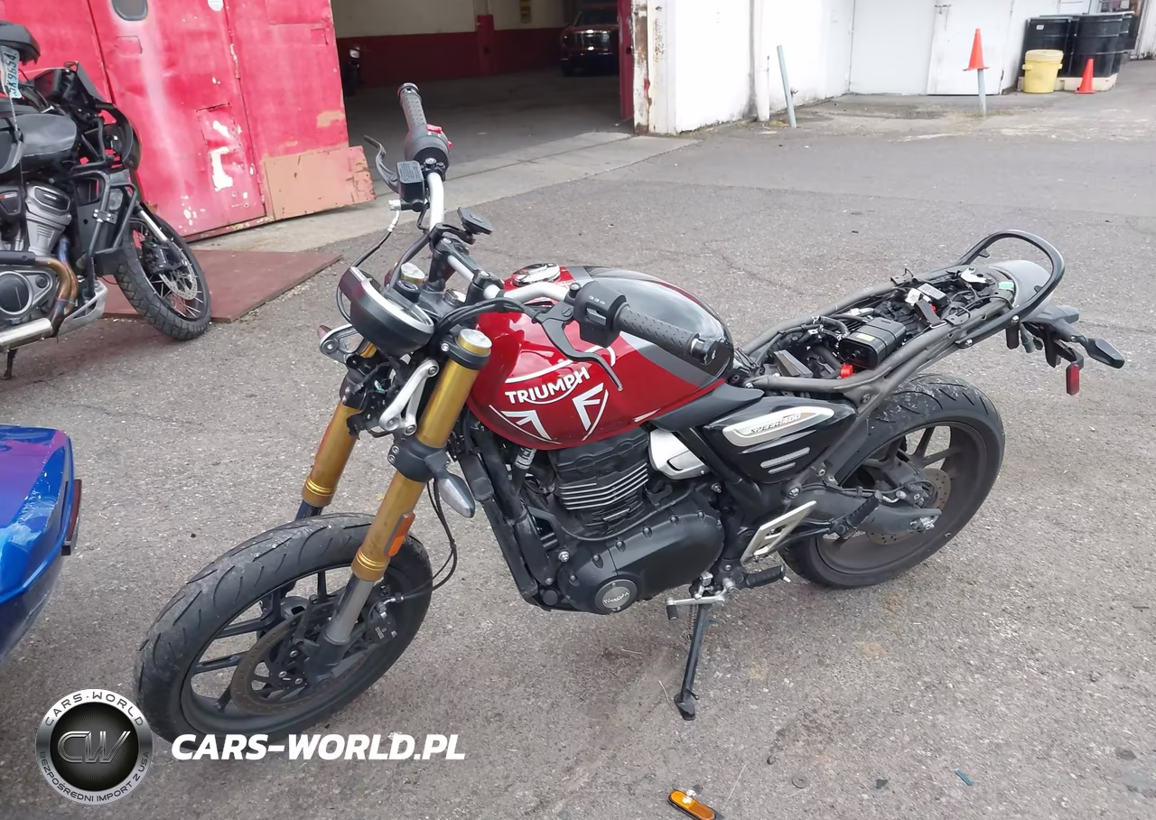 2025 Triumph Motorcycle Speed 400 VIN:SMTT127Y2SNA28247 - 2