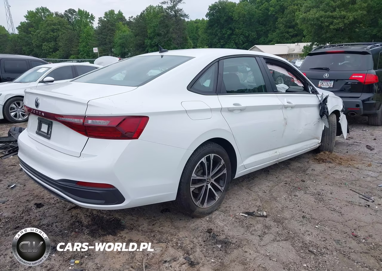 2025 Volkswagen Jetta 1.5T Sport VIN:3VWBX7BU7SM015203 - 4