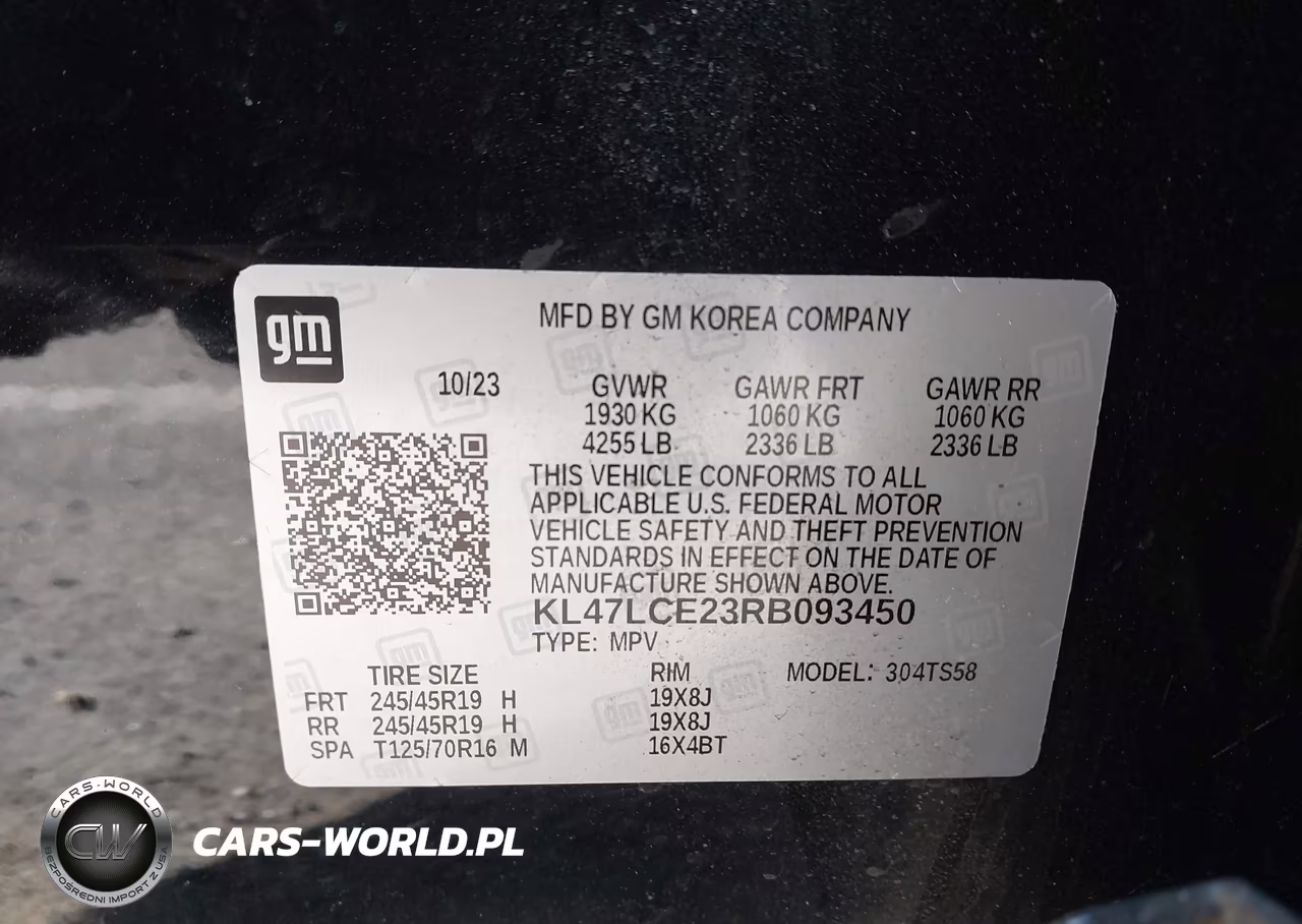 2024 Buick Envista Avenir Fwd VIN:KL47LCE23RB093450 - 9